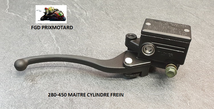 MAITRE CYLINDRE FREIN MOTO NOIR 280-450