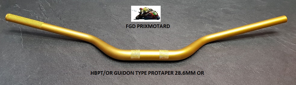 GUIDON DYNA RACING 28.6MM OR