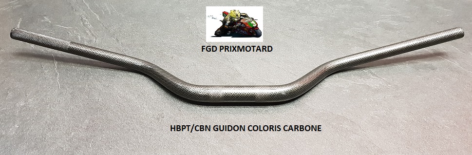 GUIDON DYNA RACING 28.6MM CARBONE