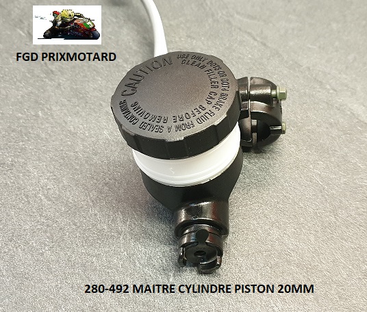 MAITRE CYLINDRE FREIN MOTO 2 DISQUES 280-492